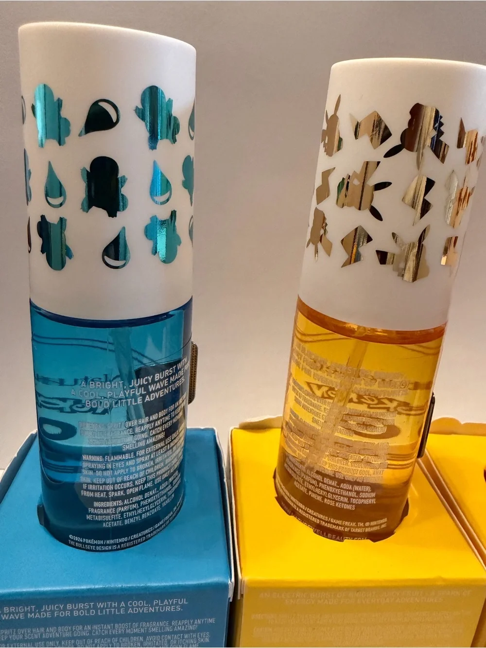 Pokémon Anniversary Naturewell fragrance and body mist NWT